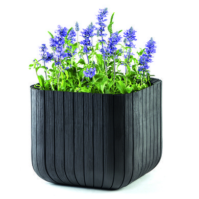 Напольный горшок "Cube Planter L" (Куб Плэнтэр Л), коричневый - фото 2 - id-p99511066