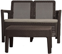 Комплект мебели Tarifa Sofa + Table (диван+столик), графит
