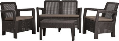 Комплект мебели Tarifa Set (Тарифа Сэт), серый - фото 3 - id-p99511136