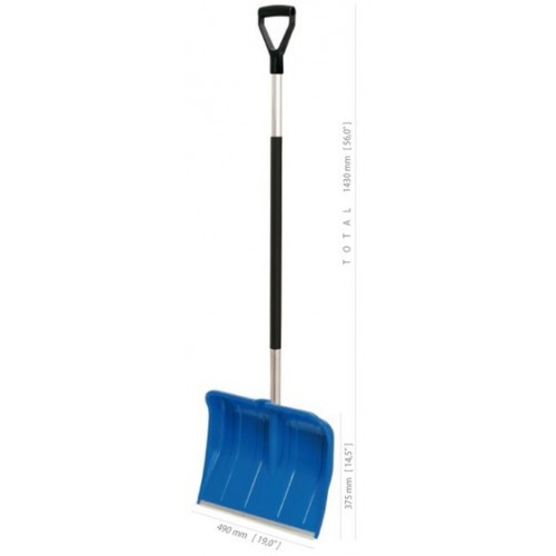 IL2TB-B333 Shovel ALPIN 2 ALUTUBE - blue лопата Альпин2 Алютьюб синяя - фото 2 - id-p99511201