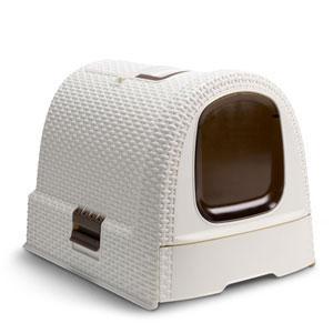 Туалет для кошек CAT LITTER BOX Белый - фото 1 - id-p99511398