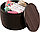 Стол - сундук Circa Rattan Box, коричневый, фото 2