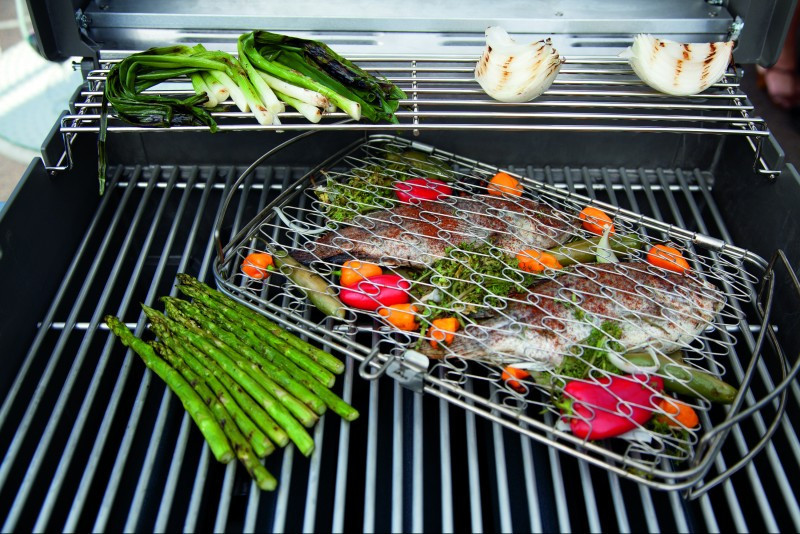 Сетка для жарки рыбы и овощей Weber, большая - фото 3 - id-p99511511