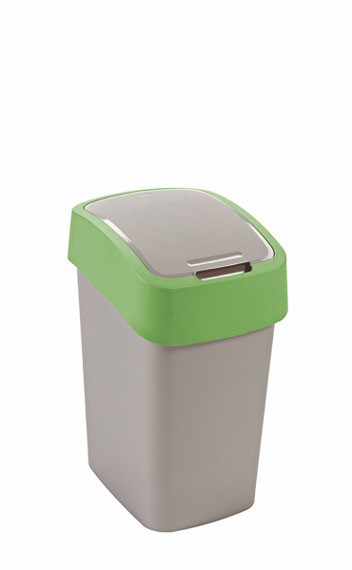 Контейнер для мусора Pacific Flip Bin 25L , серый/зеленый - фото 2 - id-p99511603