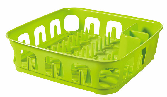 Сушилка для посуды ESS Dish Drainer квадратный зеленый - фото 1 - id-p99511704