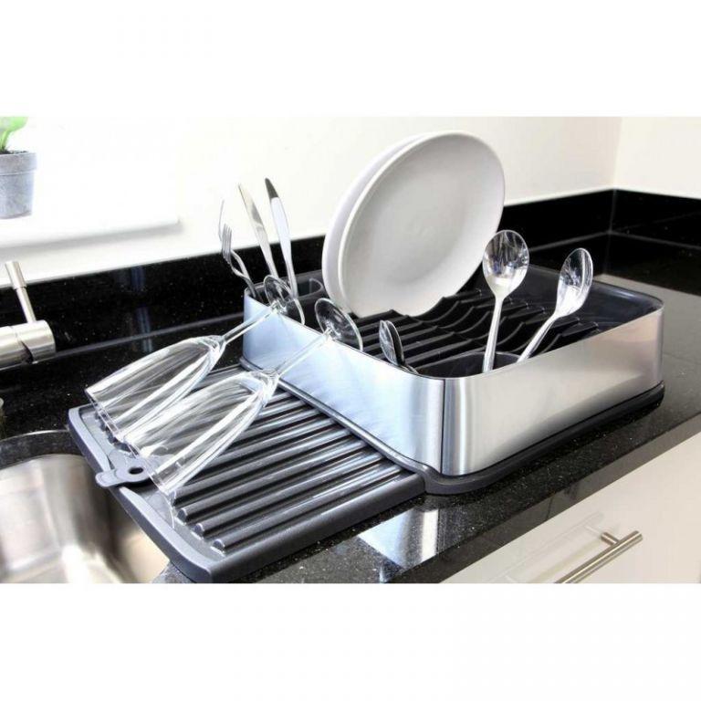 Сушилка для посуды URBAN DECO, графит/серебристый - фото 2 - id-p99511823