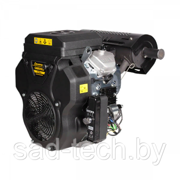 Двигатель CHAMPION (21лс/15,5кВт 678см3; 2-х цил; 25мм шпонка, выход 62,7мм; эл.стартер, вывод 12В/300Вт; 48 - фото 1 - id-p99536599