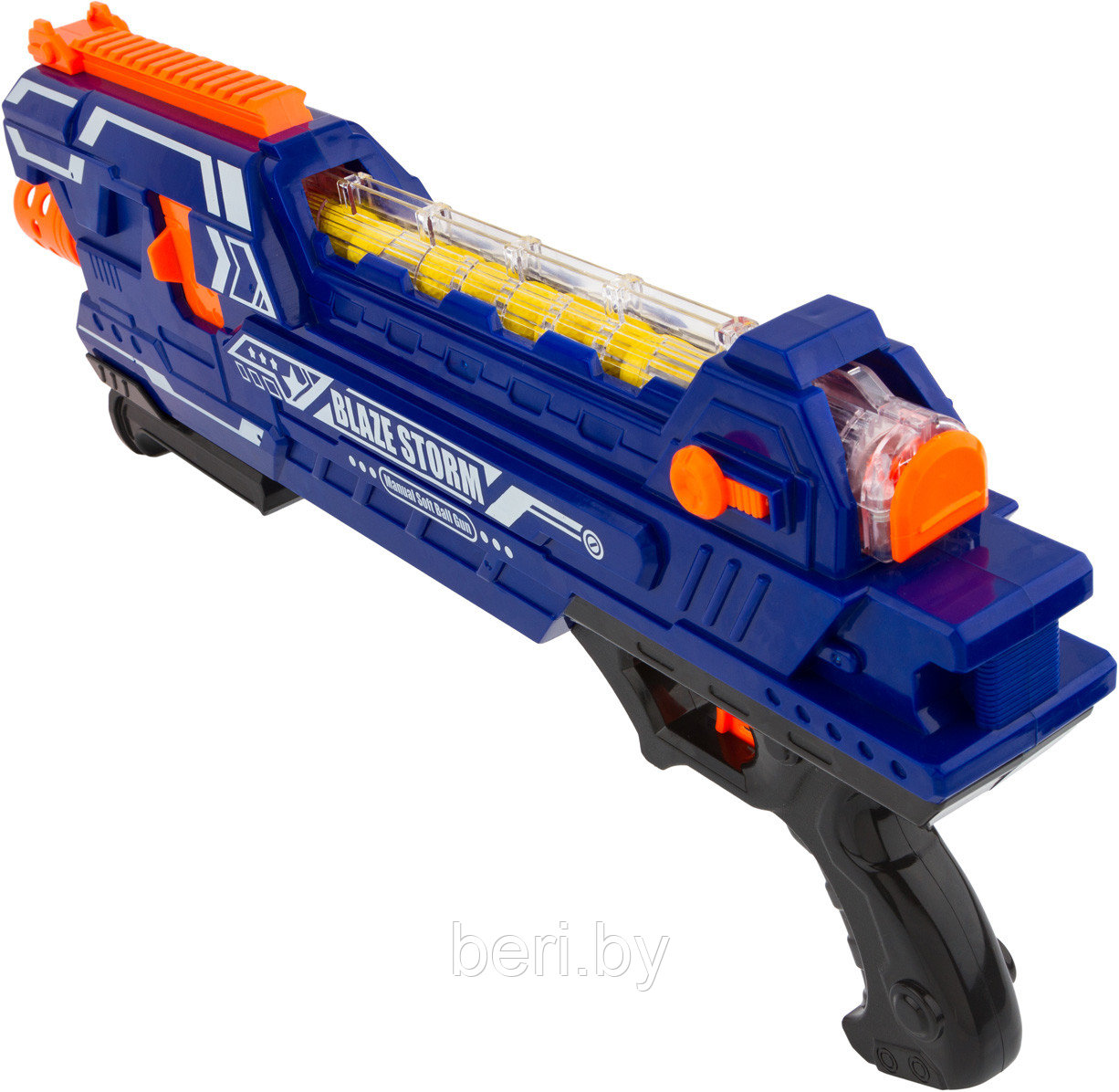 ZC7096 Бластер, пистолет детский, Blaze Storm, мягкие шарики - фото 3 - id-p99567371
