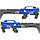Автомат, Бластер ZC7102 + 20 пуль Blaze Storm детское оружие, с прикладом, мягкие пули, типа Nerf (Нерф), фото 2