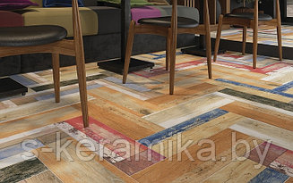 КЕРАМОГРАНИТ COLORWOOD МНОГОЦВЕТНЫЙ 18.5x59.8