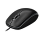 Мышь проводная B100 черный Logitech, фото 3