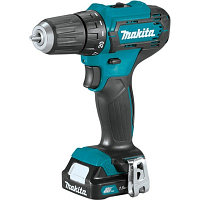 Аккум. дрель-шуруповерт MAKITA DF 333 DWYE в чем. (12.0 В, 2 акк., 1.5 А/ч Li-Ion, 2 скор., 30 Нм, шурупы до 8