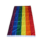 Флаг ЛГБТ радужный 90х135см, фото 5