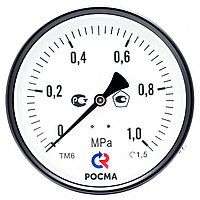 Вакуумметр ТВ-510Т.00(-0,1-0МРа)G1/2.1,5 резьба G1/2