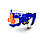 ZC7107 Пистолет, арбалет детский, автомат, бластер  Blaze storm, 20 пуль, фото 2