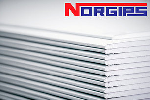 Гипсокартон стеновой NORGIPS 3м * 1,2м * 12,5мм, фото 2