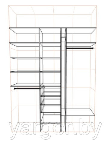 Шкаф-купе на заказ - фото 2 - id-p99576708