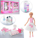 Кукла на шарнирах Anlily + набор мебели " Комната принцессы" 99045, фото 4