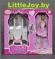 Кукла Anlily на шарнирах с набором "Платья принцессы" с туалетным столиком 99050
