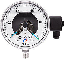 Вакуумметр электроконтактный ТВ-621Р.05(-0,1-0MPa)М20х1,5.1,5 нерж сталь