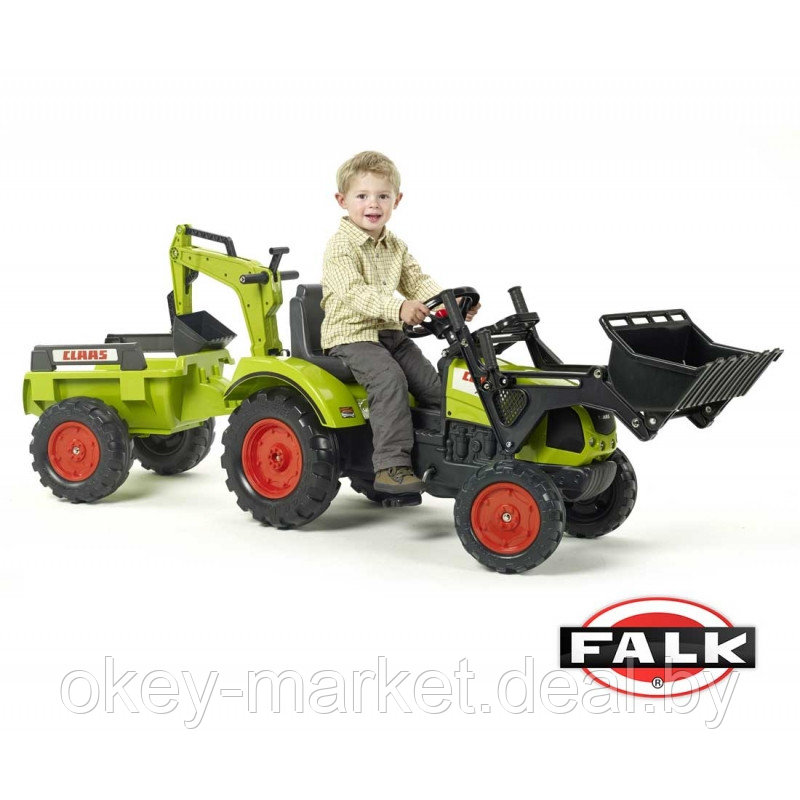 Детский педальный трактор Falk Claas Arion 2070Y - фото 4 - id-p65602762