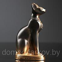 Статуэтка "Кошка египетская" 13.5 см бронза, фото 2
