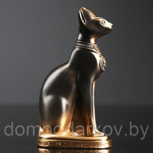 Статуэтка "Кошка египетская" 13.5 см бронза - фото 2 - id-p99610988