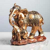 Сувенир "Семья слонов" большой, микс, фото 5