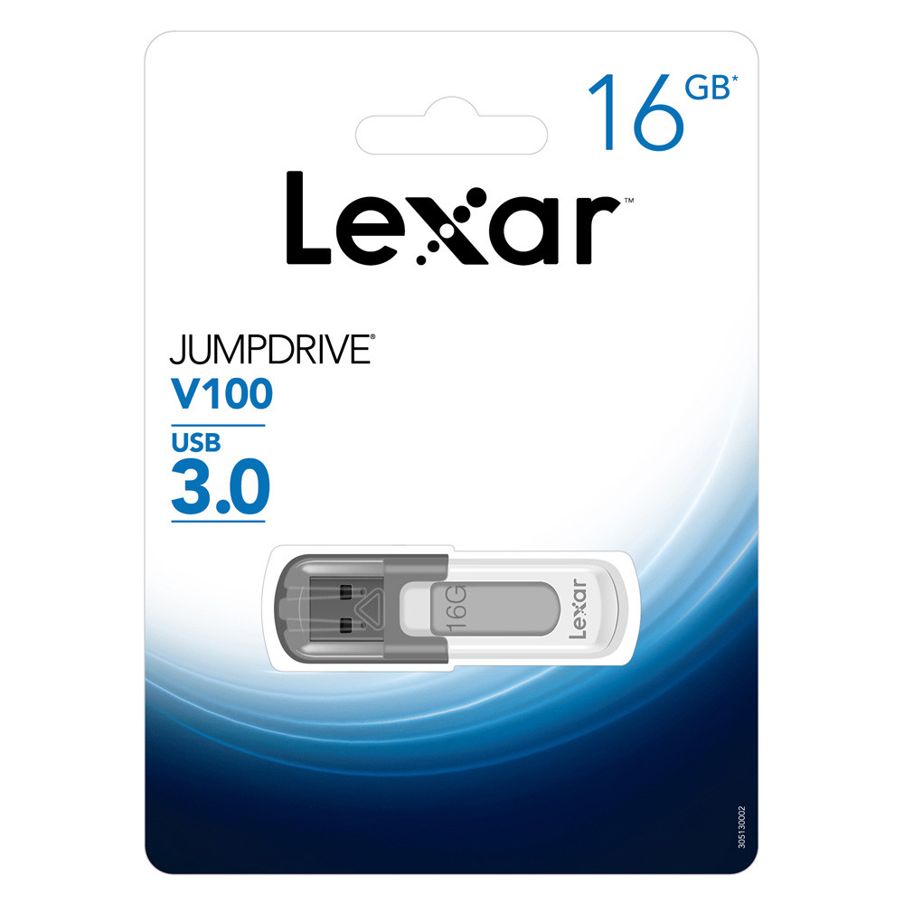 USB 3.0 флеш-диск Lexar 16GB JumpDrive V100 (LJDV100-16GABEU) - фото 2 - id-p99620977