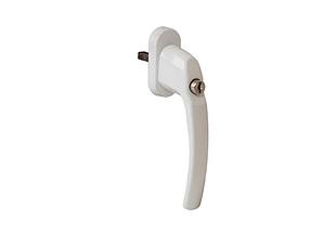 Ручка оконная c ключом 35мм,бел. INTERNIKA