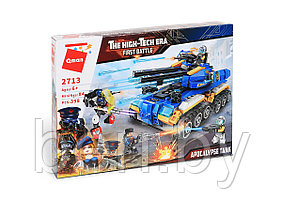 Конструктор Brick 2713 "Танк Апокалипсис", 398 деталей, аналог LEGO (Лего)