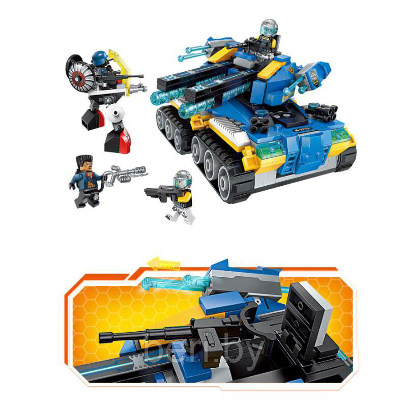 Конструктор Brick 2713 "Танк Апокалипсис", 398 деталей, аналог LEGO (Лего) - фото 4 - id-p99632806