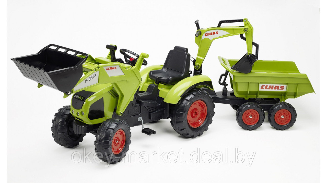 Детский педальный трактор Falk Claas Axos 1010W