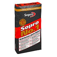 Sopro № 1 Высокоэластичный клеевой раствор для облицовки, 25 кг.