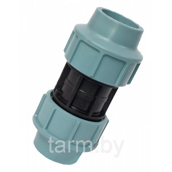 Муфта зажимная Ду 20 ПНД Santehplast