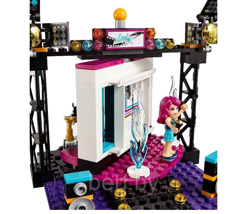 Конструктор Bela Friends 10538 "Поп-звезда: телестудия" 197 деталей, аналог LEGO Friends 41117, - фото 5 - id-p99657878