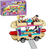 Конструктор Bela Friends 10559 Парк развлечений: фургон с хот-догами, 249 деталей, аналог Lego 41129