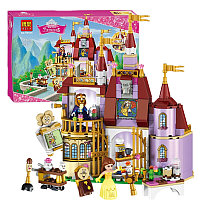 Конструктор BELA 10565 Disney Princess Заколдованный замок Белль, 376 деталей аналог Lego 41067