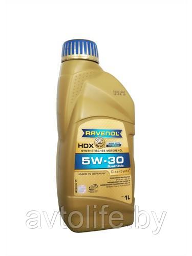 Моторное масло Ravenol HDX 5W-30 1л