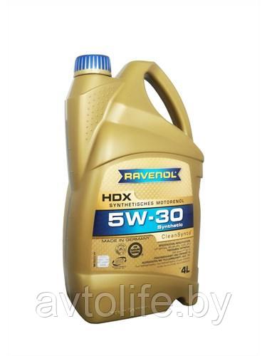 Моторное масло Ravenol HDX 5W-30 5л - фото 1 - id-p99658134