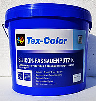 Декоративная силиконовая штукатурка Tex-Color Silicon-Fassadenputz, 25 кг, фото 2