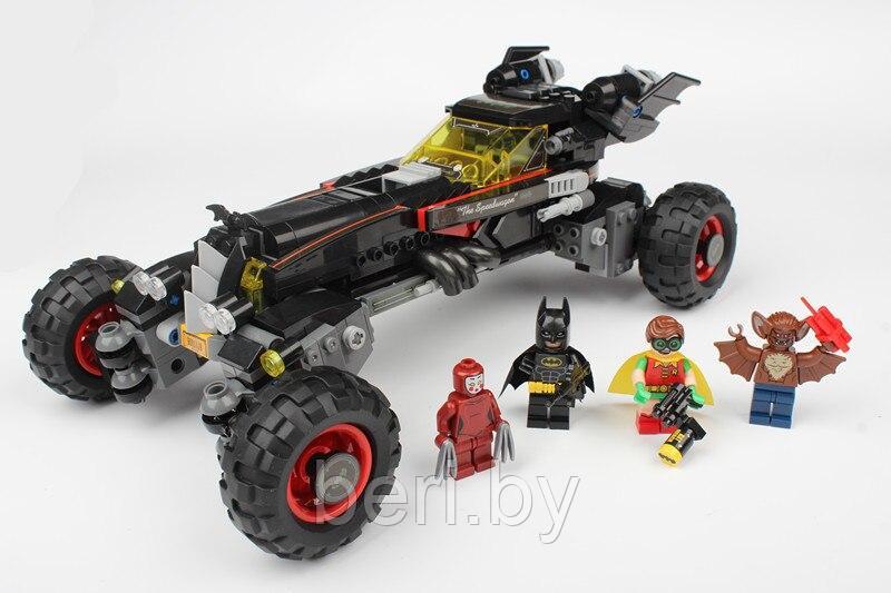 Конструктор Bela 10634 "Бэтмобиль", 610 деталей, (аналог Lego The Batman Movie 70905) - фото 5 - id-p99667749