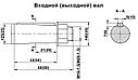 ОДНОСТУПЕНЧАТЫЙ ЦИЛИНДРИЧЕСКИЙ РЕДУКТОР 1ЦУ-100, фото 3