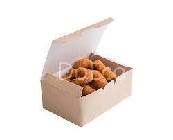 Упаковка для наггетсов, куриных крыльев, картошки фри ECO FAST FOOD BOX S (25 шт)