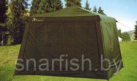 ПАЛАТКА шатер  с сеткой и шторками, полностью металлический каркас 1628DM  320см-320см-245см NEW!