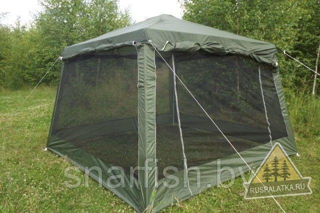 ПАЛАТКА шатер с сеткой и шторками, полностью металлический каркас 1628DM 320см-320см-245см NEW! - фото 2 - id-p99676141