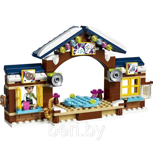 КОНСТРУКТОР Bela 10730 Friends "Горнолыжный курорт: Каток" 313 дет. аналог LEGO Friends 41322, Bela Френдс - фото 6 - id-p99676057