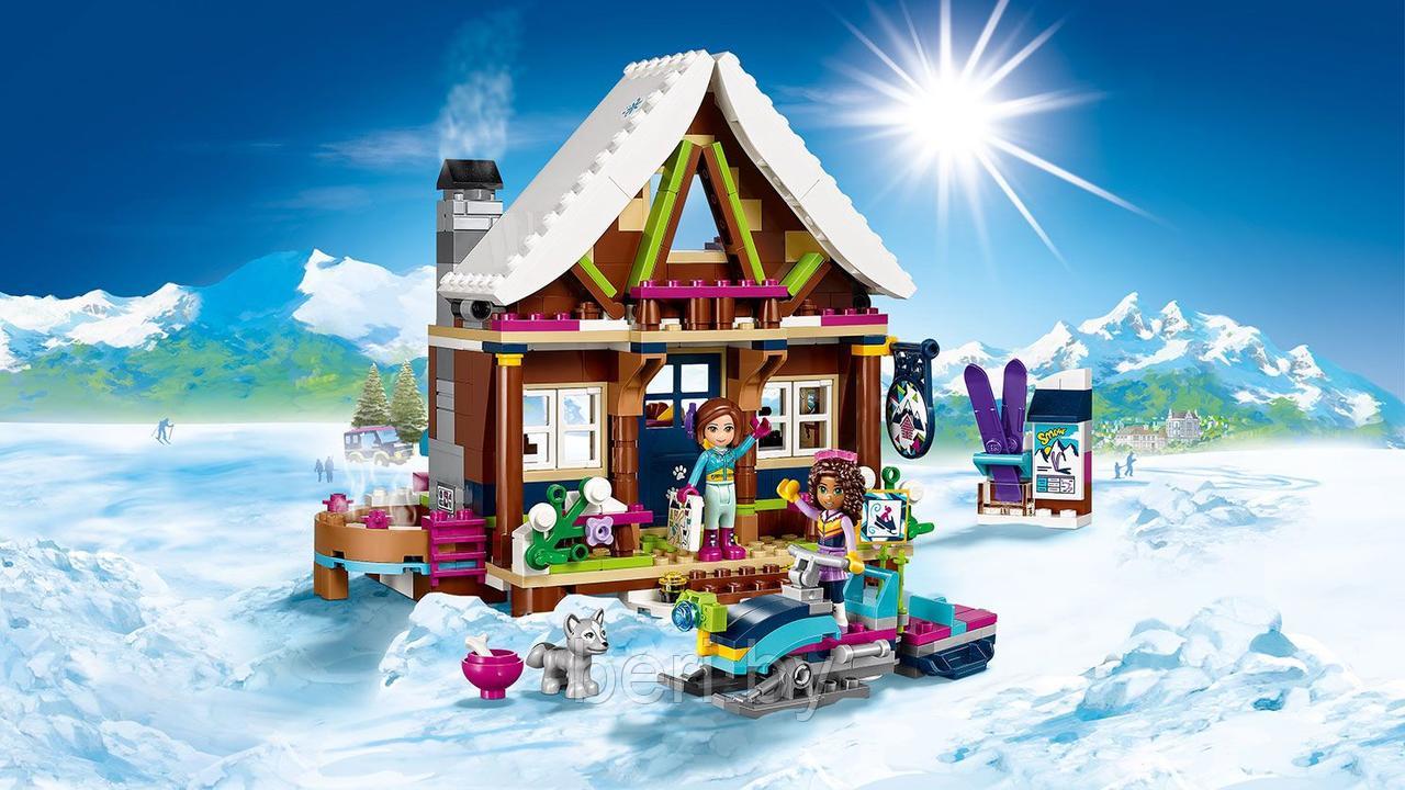 Конструктор Bela Friends 10731 "Горнолыжный курорт: шале" 408 деталей (аналог Lego Friends 41323), Френдс - фото 8 - id-p99676217