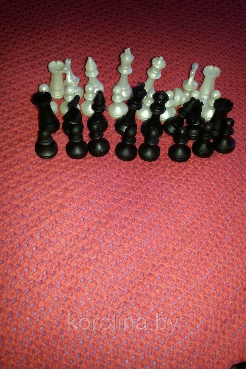 Фигуры шахматные Ш 17 пластмассовые - фото 1 - id-p99677143