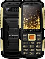 Мобильный телефон BQ-Mobile BQ-2430 Tank Power черный/золотистый